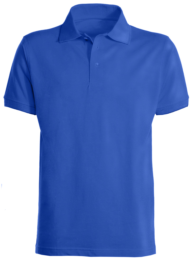 Polo a manica corta in piquè da uomo - monocolore personalizzate 